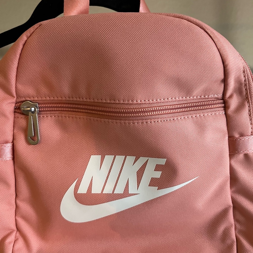 Nike Pink Mesh Pocket Backpack